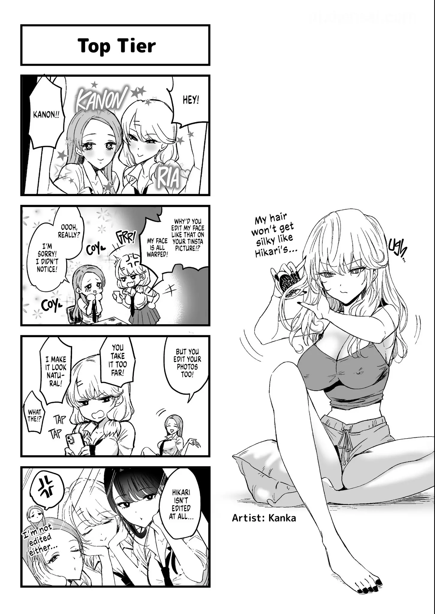 Komik hentai xxx manga sex bokep The Gyaru I Hang Out with Lets Me Use Her Pussy 4.5 page 55